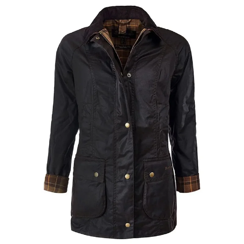 Barbour Womens Beadnell Wax Jacket Rustic