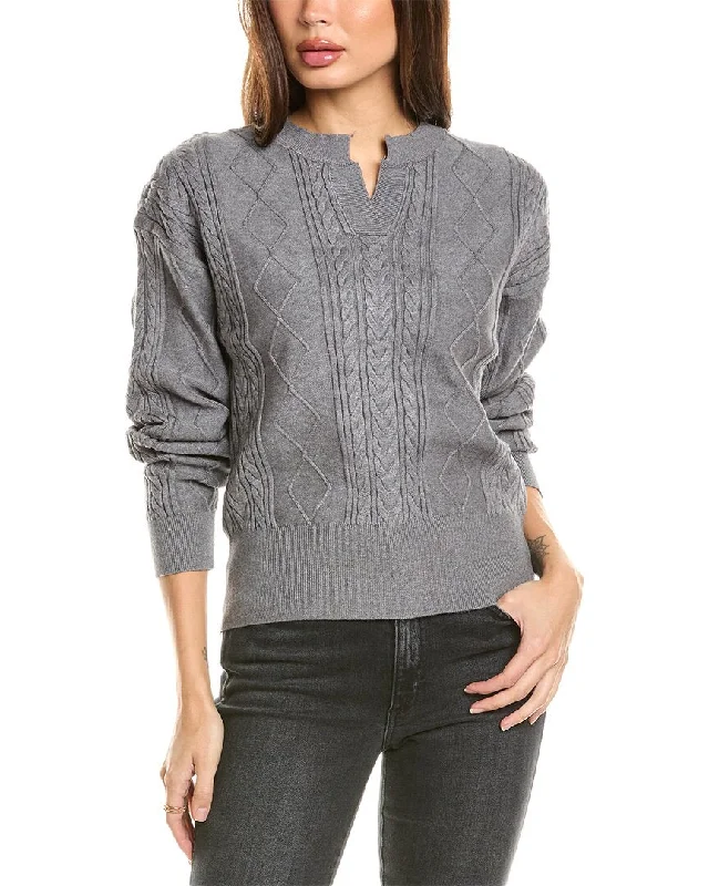 Seraphina Split Neck Sweater