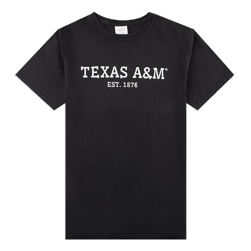 Texas A&M Basic Black T-Shirt