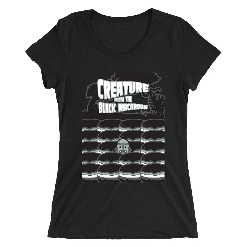 Movie The Food™ "Creature From The Black Macaroon" Women's T-Shirt