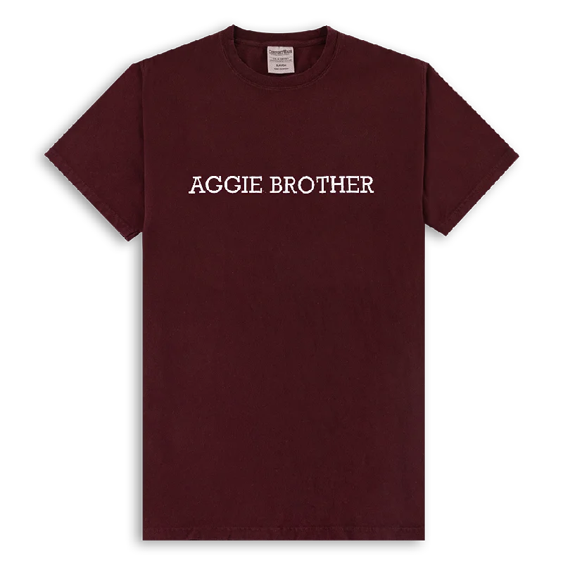 Embroidered Aggie Brother T-Shirt