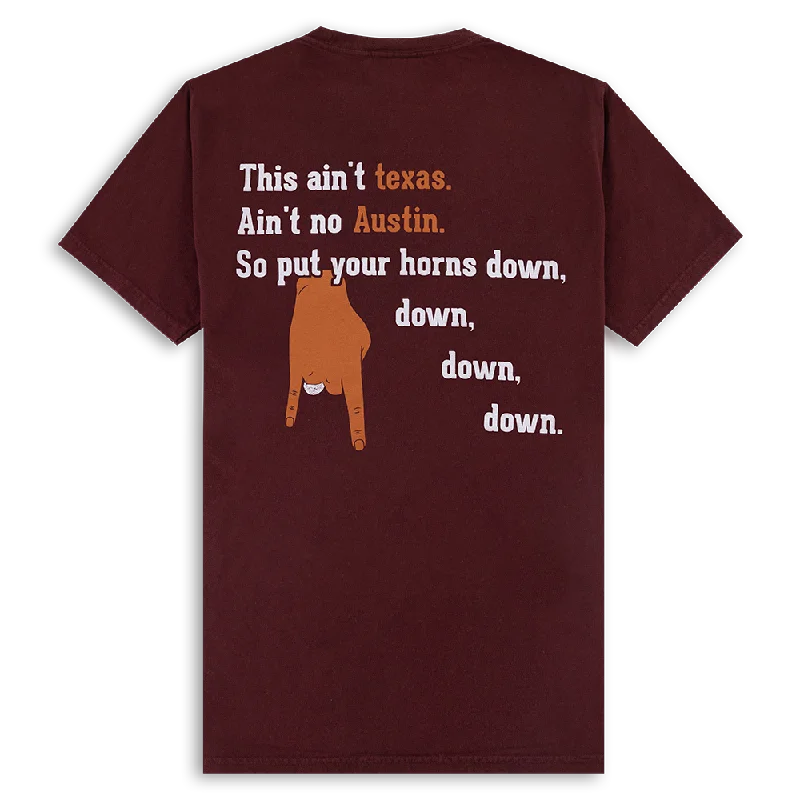 Saw 'Em Off Put Your Horns Down Down T-Shirt