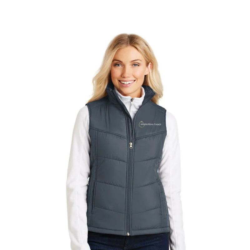 Ladies Puffy Vest - Marketime Foods