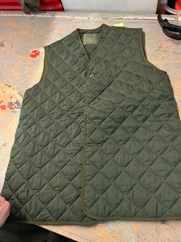 Vintage British Quilted Vest