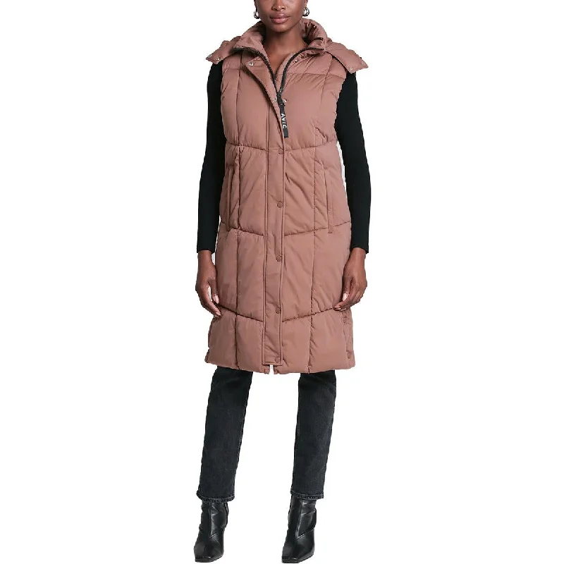 Womens Quilted Longline Vest