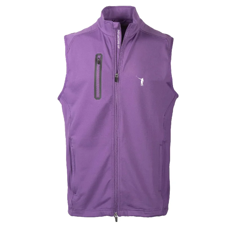 NLU x Levelwear All-Weather Vest | Purple